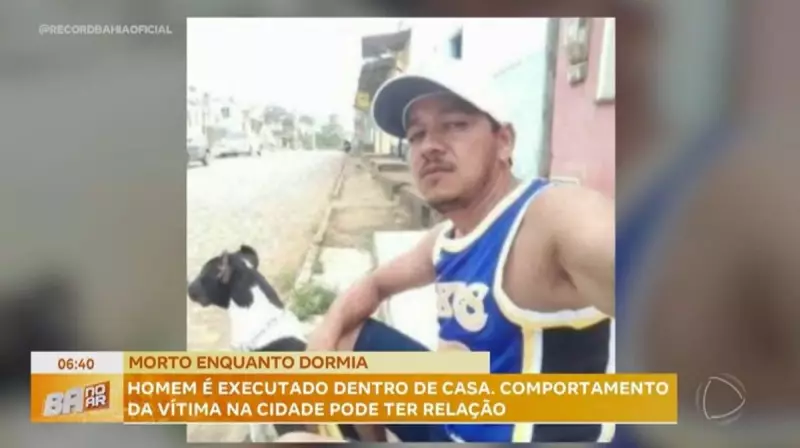 Homem é executado a tiros enquanto dormia em Salvador: crime choca moradores
