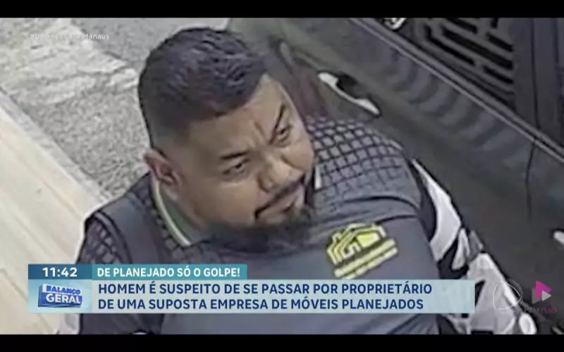 Homem é flagrado se passando por dono de loja de móveis planejados em Manaus