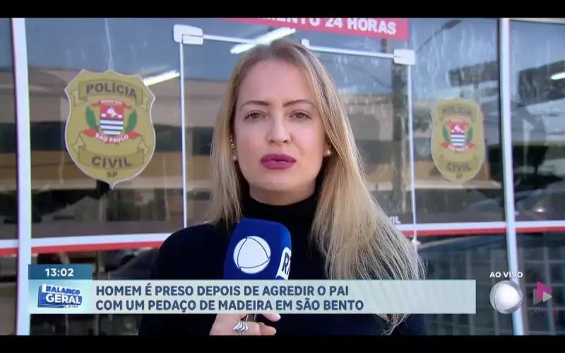 Homem é preso após agredir o próprio pai com pedaço de madeira no litoral de SP