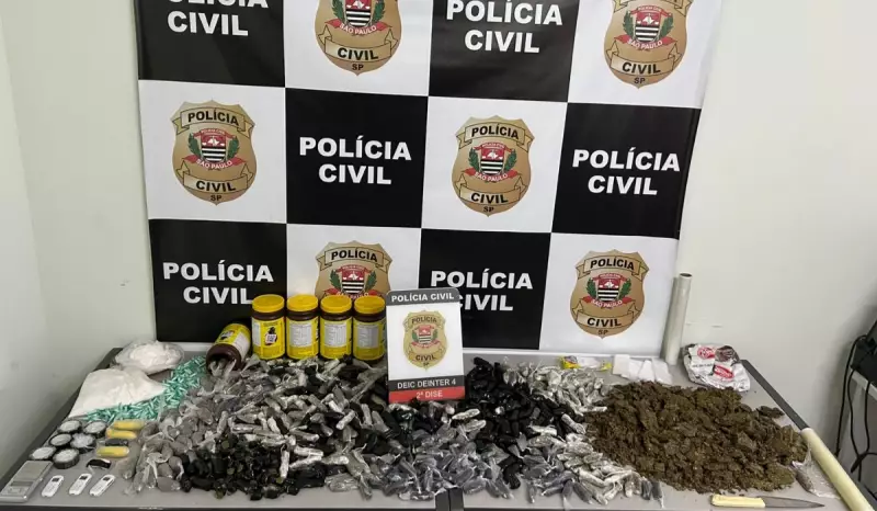 Homem é preso em Bauru com drogas destinadas a presídios — veja detalhes