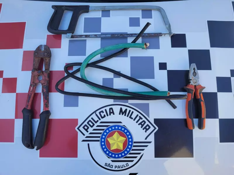 Homem é preso em Presidente Prudente após furtar cabos de rádio da polícia — confira os detalhes