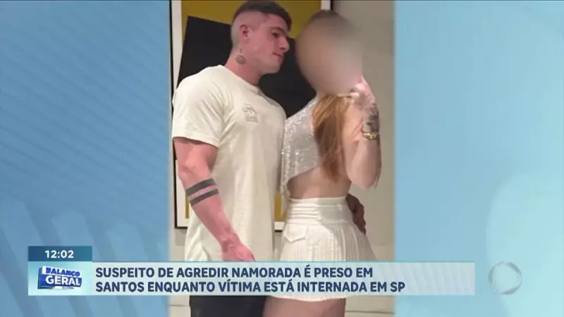 Homem é preso em Santos após agressão brutal à namorada — veja os detalhes chocantes