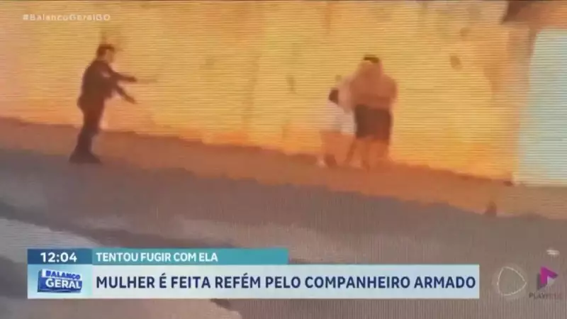 Homem em surto psicótico faz companheira refém em Rio Verde (GO): veja detalhes