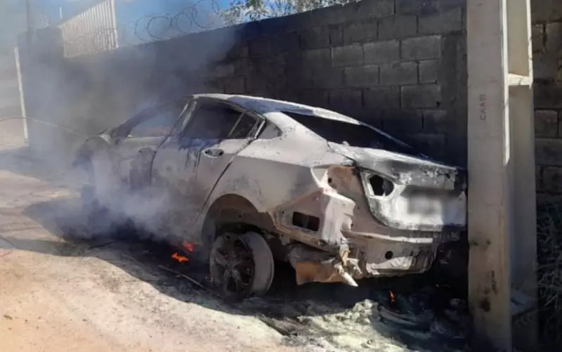 Homem sofre queimaduras graves ao tentar apagar incêndio em carro durante briga em Nova Resende