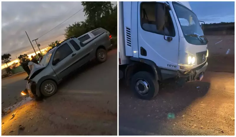 Idoso de 88 anos morre em grave acidente entre caminhão e carro em Taiobeiras, MG