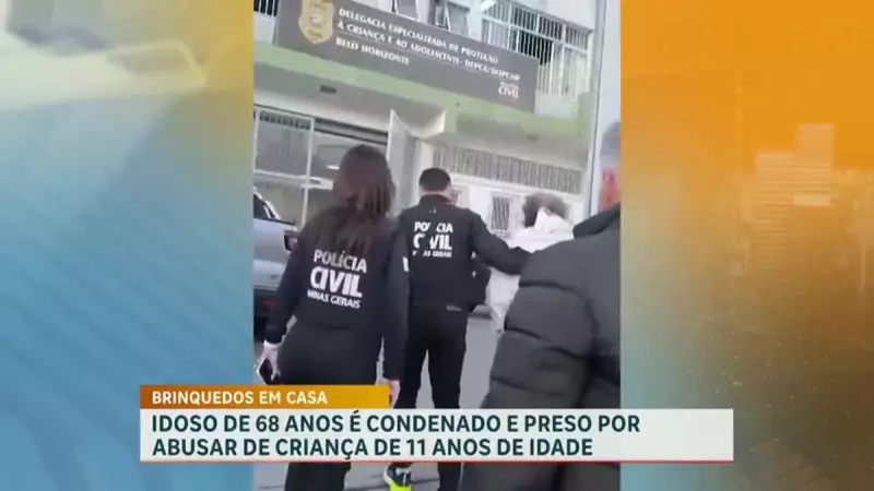 Idoso é condenado a 9 anos de prisão por estupro de vulnerável em Belo Horizonte