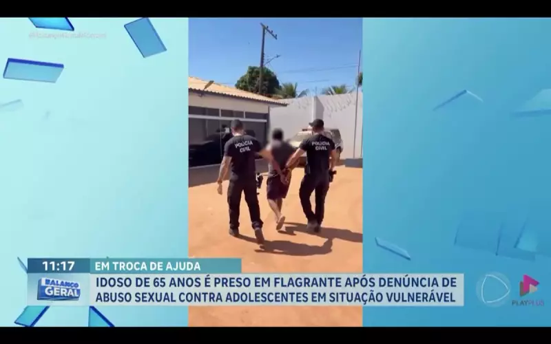 Idoso é preso em flagrante por abuso sexual contra adolescentes vulneráveis em Manaus