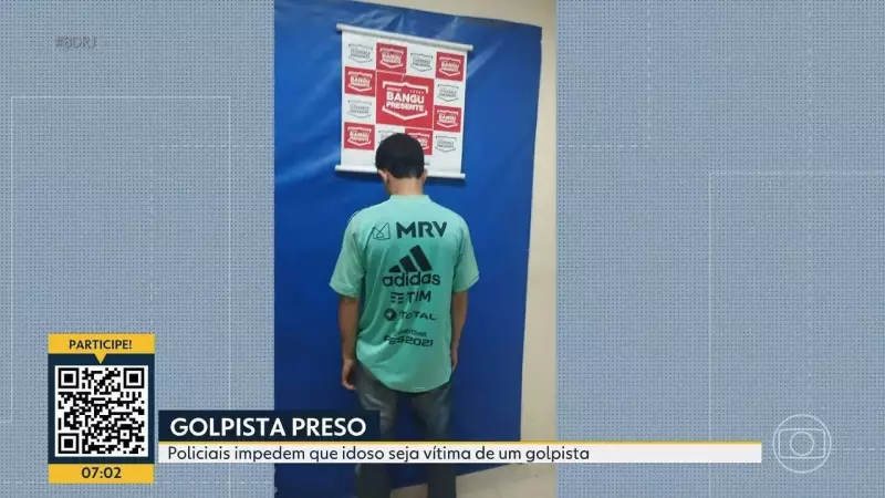 Idoso é vítima de golpe no Rio: polícia prende suspeito após investigação