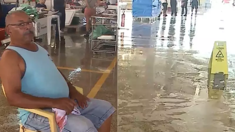 Idoso sofre queda em entreposto pesqueiro no MA: comerciantes alertam para piso escorregadio