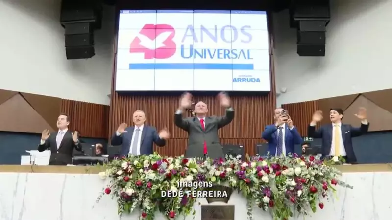 Igreja Universal completa 48 anos e recebe homenagem na Câmara Municipal de Belo Horizonte