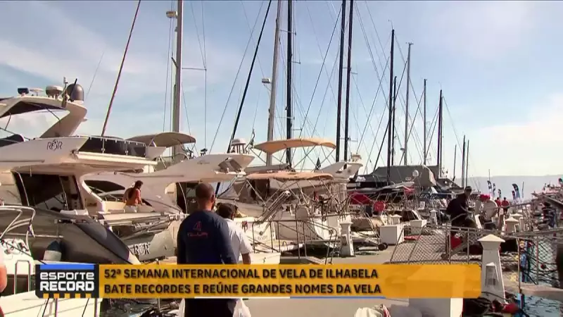 Ilhabela bate recorde de participantes na 52ª Semana Internacional de Vela – confira os destaques!