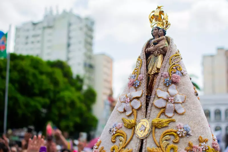 Imagem Peregrina de Nossa Senhora de Nazaré ilumina Santarém com celebrações em 23 pontos da cidade