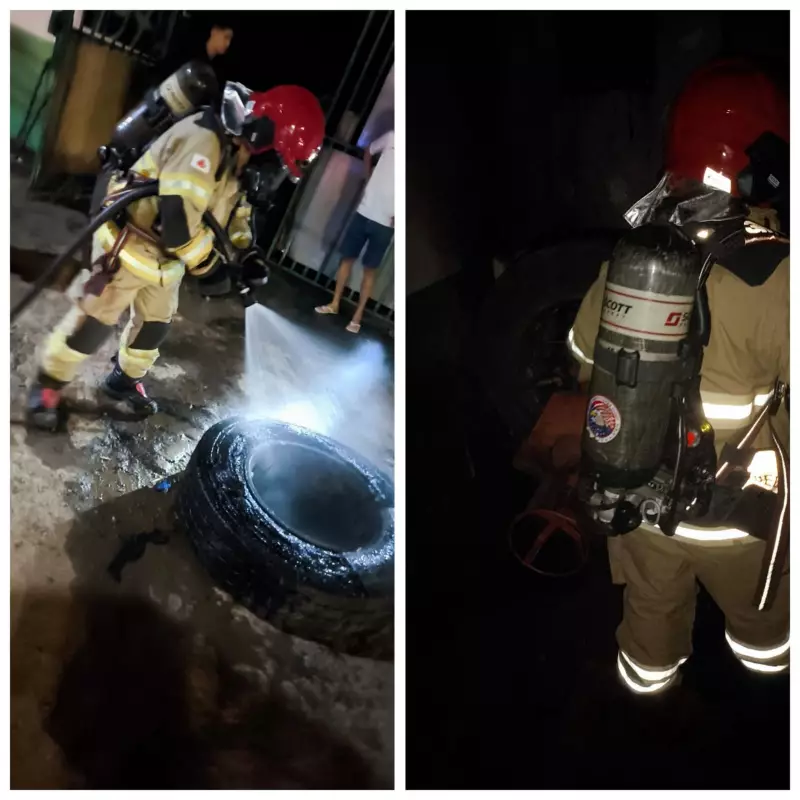 Incêndio atinge borracharia no bairro Vera Cruz, em Montes Claros: veja detalhes