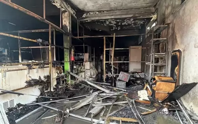 Incêndio atinge empresa que fornece alimentação para presídio em Três Pontas, MG