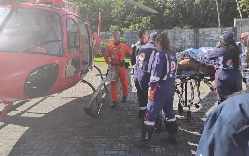 Incêndio de grandes proporções atinge região da Bahia e mobiliza equipes de emergência