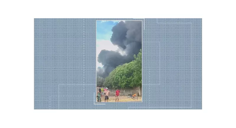 Incêndio de grandes proporções destrói fábrica de recicláveis em Canto do Buriti, no Piauí