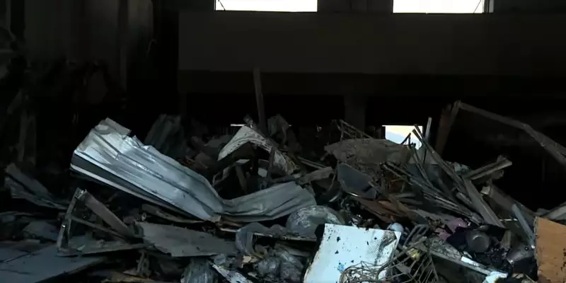 Incêndio de grandes proporções devasta galpão em Hortolândia — veja imagens