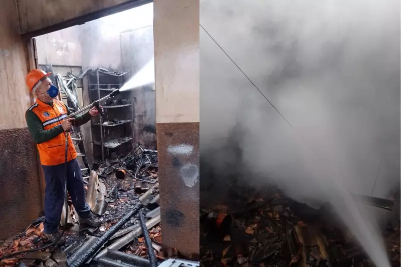 Incêndio em comércio de Ribeirão Branco: curto-circuito é a causa