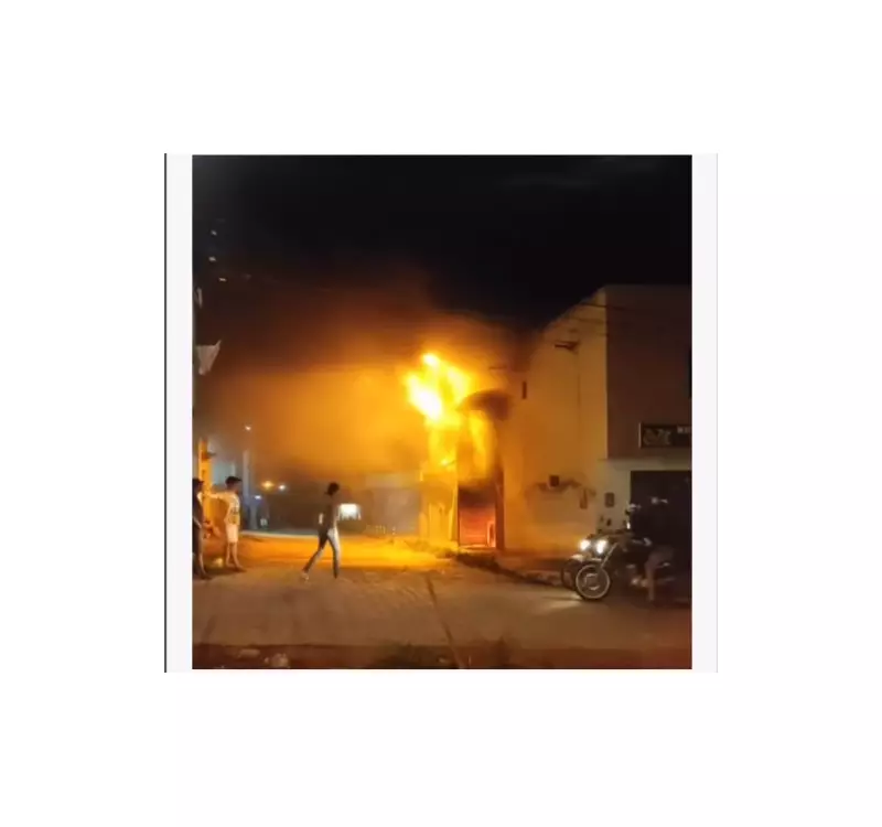 Incêndio em Pesqueira destrói motocicletas e causa pânico em garagem residencial
