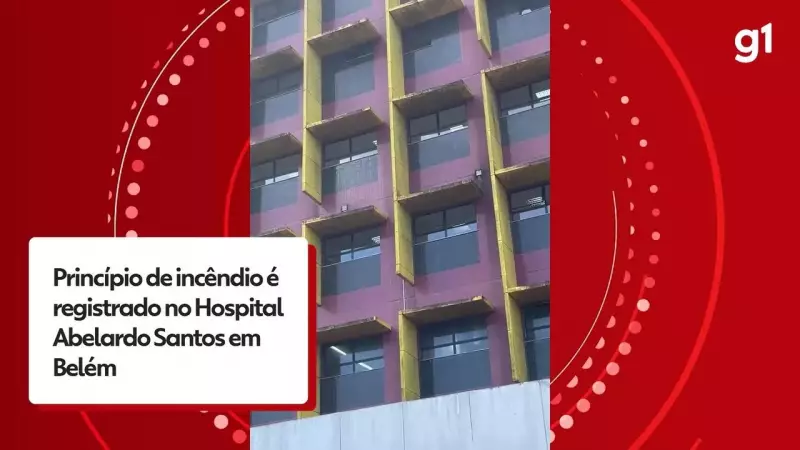 Incêndio em UTI do maior hospital público do Pará em Belém deixa população em alerta