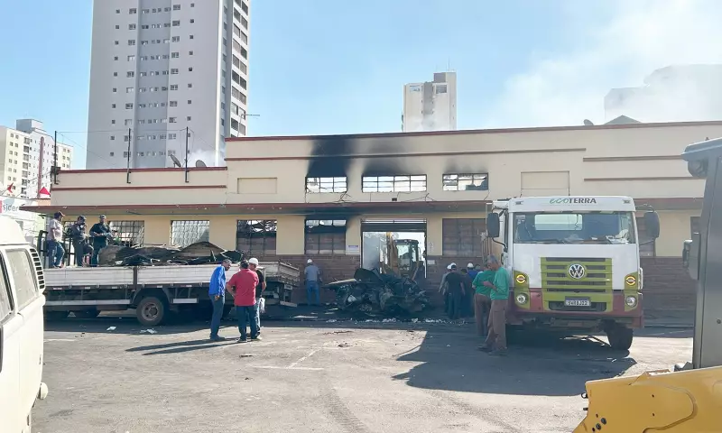 Incêndio no Mercadão de Piracicaba: fogo se alastra em minutos e muda cenário no centro da cidade