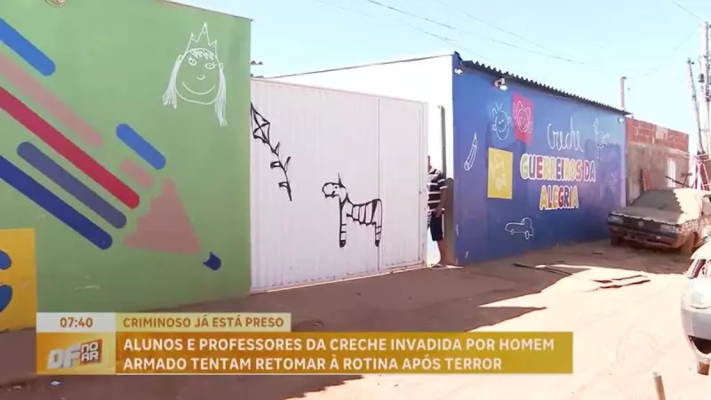 Invasão em creche deixa 30 crianças ausentes na Cidade Estrutural (DF)