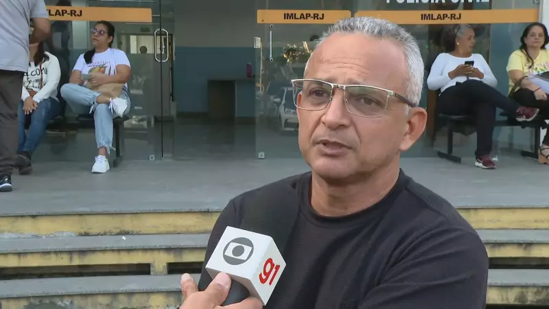 Irmão chora morte de militar da Aeronáutica assassinado no Rio de Janeiro
