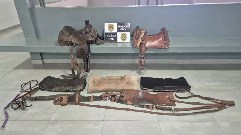 Itens de montaria furtados no Paraná são encontrados em Pirapozinho após denúncias nas redes sociais