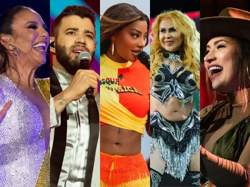Ivete Sangalo, Gusttavo Lima e Ludmilla agitam o Sou Manaus 2025: confira a programação completa!