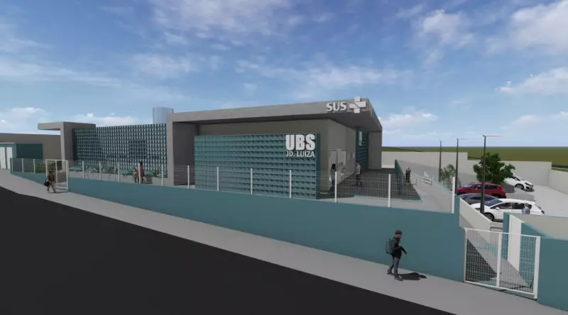 Jacareí avança na construção da nova Unidade de Saúde do Jardim Luiza