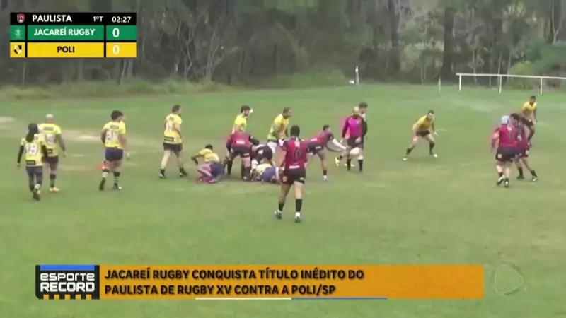Jacareí Rugby faz história e conquista título inédito no Campeonato Paulista