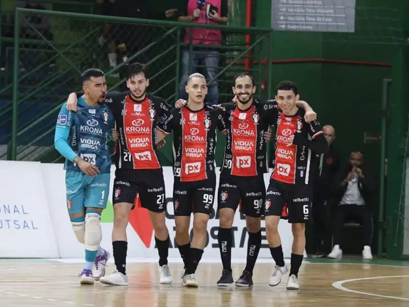 JEC Futsal vence São Lourenço de virada e encerra sequência de empates na Liga Nacional