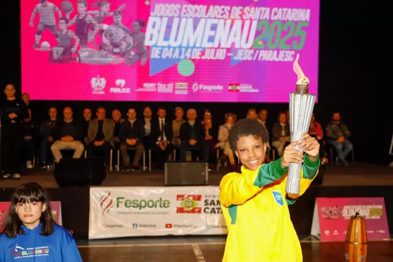 Jogos do JESC e ParaJESC têm início em Blumenau com cerimônia emocionante no Galegão