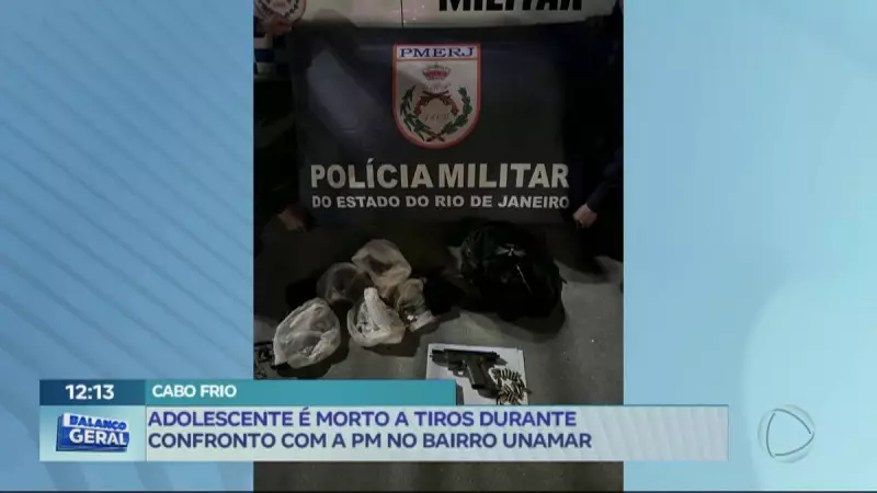 Jovem de 16 anos morre após confronto com a PM em Cabo Frio: veja detalhes