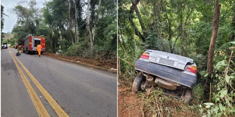 Jovem morre em acidente na MGC-120; filha de 1 ano sobrevive ilesa