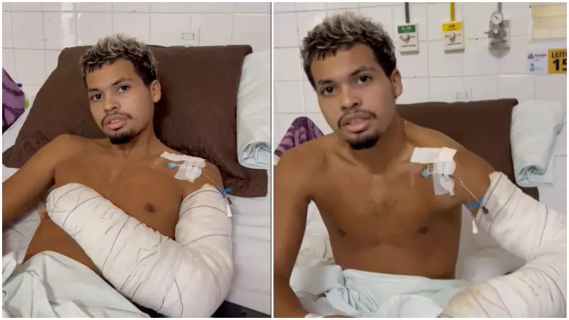 Jovem sobrevivente de acidente fatal no Ceará aguarda cirurgias após tragédia no trânsito