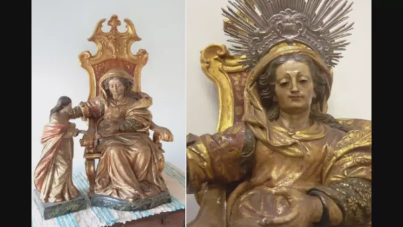 Justiça decide que obra sacra avaliada em R$ 350 mil deve permanecer em igreja da Grande BH