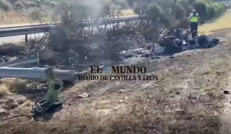 Lamborghini de Diogo Jota pega fogo em Vitória: veja o vídeo do carro destruído