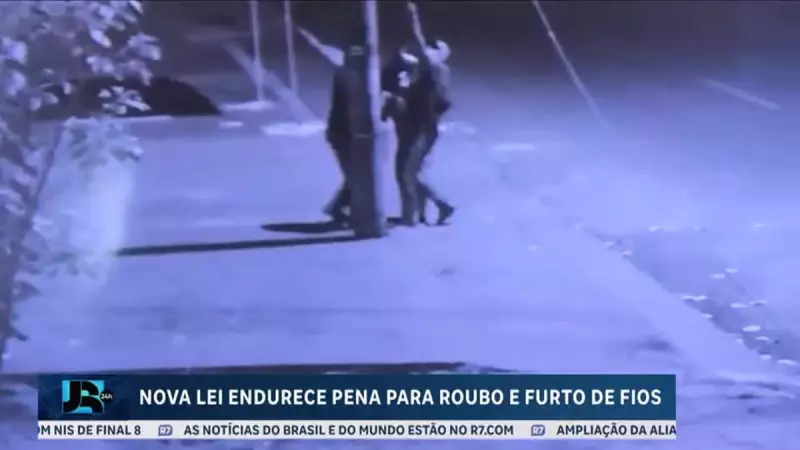 Lei mais rígida contra furtos de cabos elétricos é sancionada: pena pode chegar a 8 anos