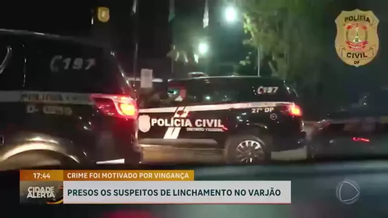 Linchamento no Varjão: Polícia Civil prende suspeitos de vingança brutal no DF
