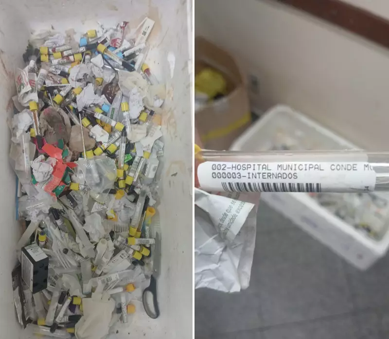 Lixo hospitalar é encontrado em Maricá: catador flagrado com materiais biológicos gera investigação