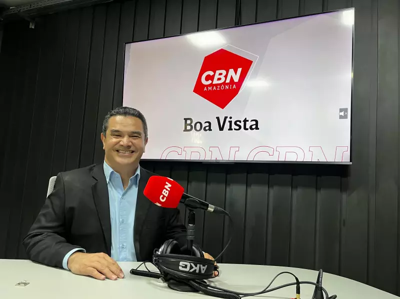 Luciano Abreu assume como âncora da Rádio CBN Boa Vista: conheça o novo rosto do jornalismo local