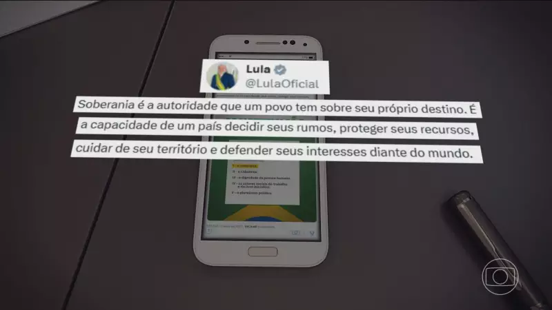 Lula rebate tarifaço com discurso inflamado sobre soberania nacional: 'O povo decide seu destino'