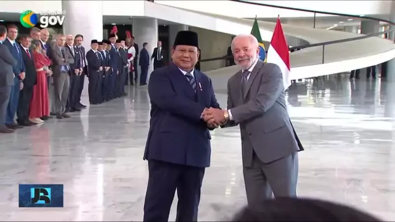 Lula recebe presidente da Indonésia em Brasília para fortalecer relações bilaterais