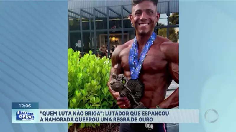 Lutador agride namorada e quebra regra sagrada do esporte — violência doméstica choca fãs