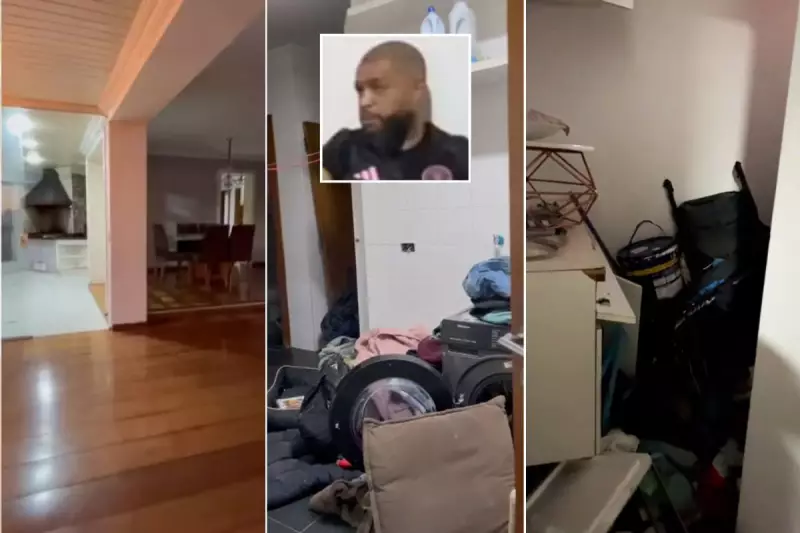 Luxo e degradação: imagens revelam apartamento onde tesoureiro do PCC foi preso