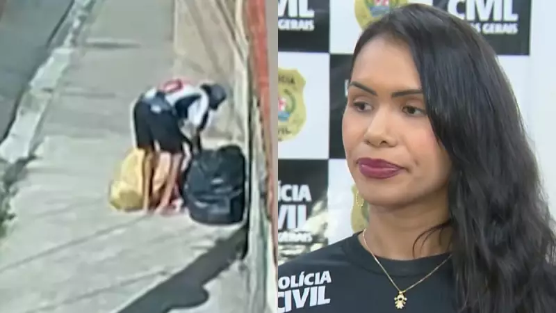 Mãe é presa após polícia concluir inquérito sobre bebê encontrado morto em saco de lixo em BH