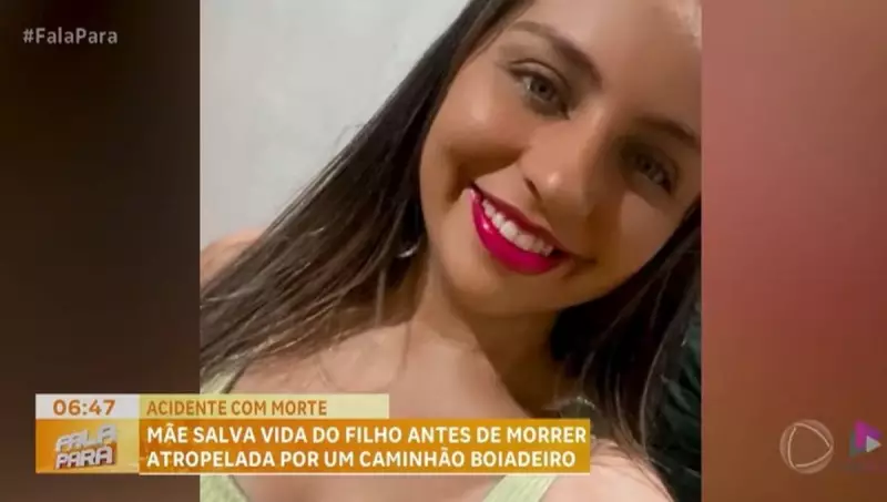 Mãe heroína morre ao proteger filho em atropelamento no trânsito
