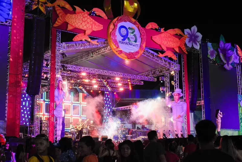 Manacapuru celebra 93 anos com festa popular, forró e cultura no Parque do Ingá