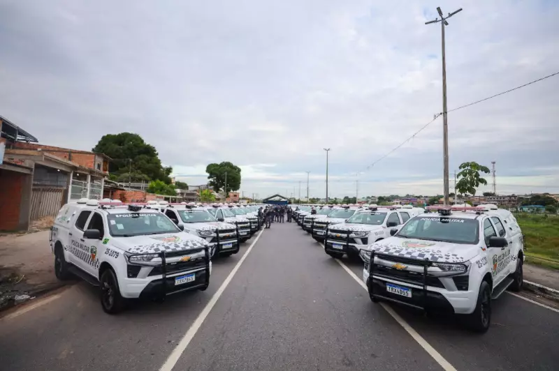 Manaus ganha viaturas high-tech com câmeras inteligentes para combater roubos de veículos